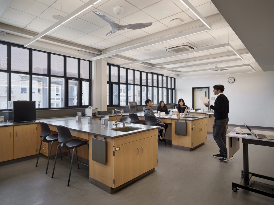 university high school california street campus by leddy maytum stacy architects