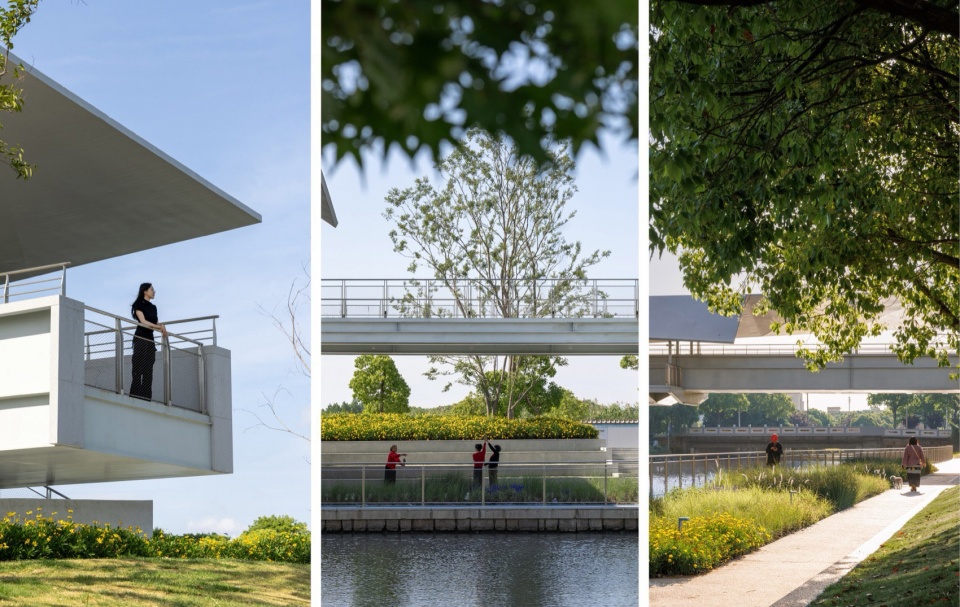 Galaxy Waterfront Public Space in Songjiang New City Shanghai by Original Design Studio