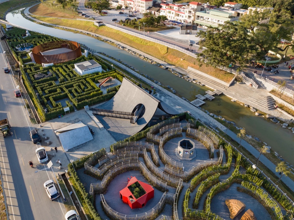Architectural Art Initiative for the Nankun Mountain Luofu Mountain Leading Zone Ancient Banyan Literature Village by Shanghai Fengyuzhu...