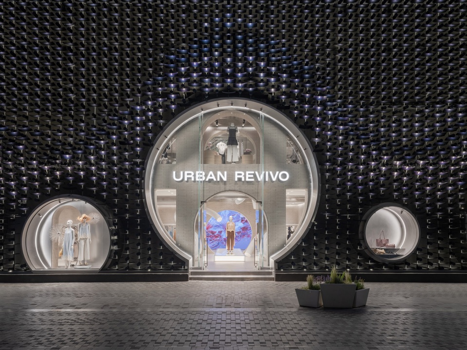 urban revivo flagship store in beijing by mvrdv
