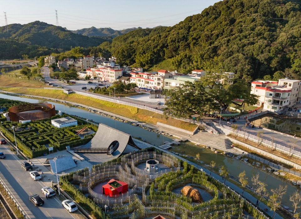 Architectural Art Initiative for the Nankun Mountain Luofu Mountain Leading Zone Ancient Banyan Literature Village by Shanghai Fengyuzhu...