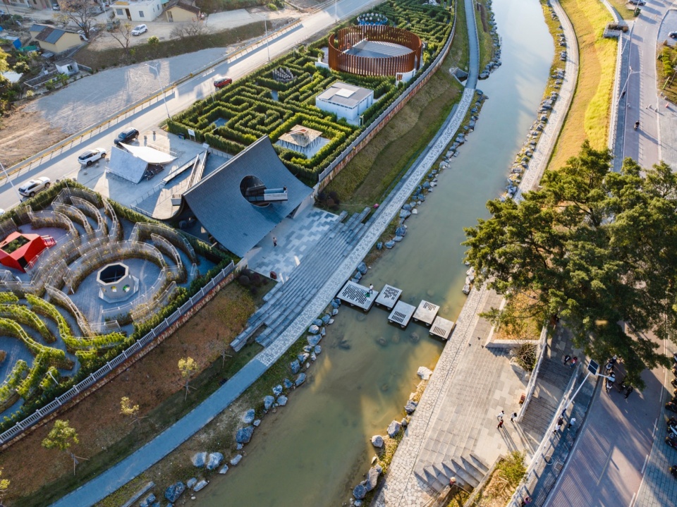 Architectural Art Initiative for the Nankun Mountain Luofu Mountain Leading Zone Ancient Banyan Literature Village by Shanghai Fengyuzhu...