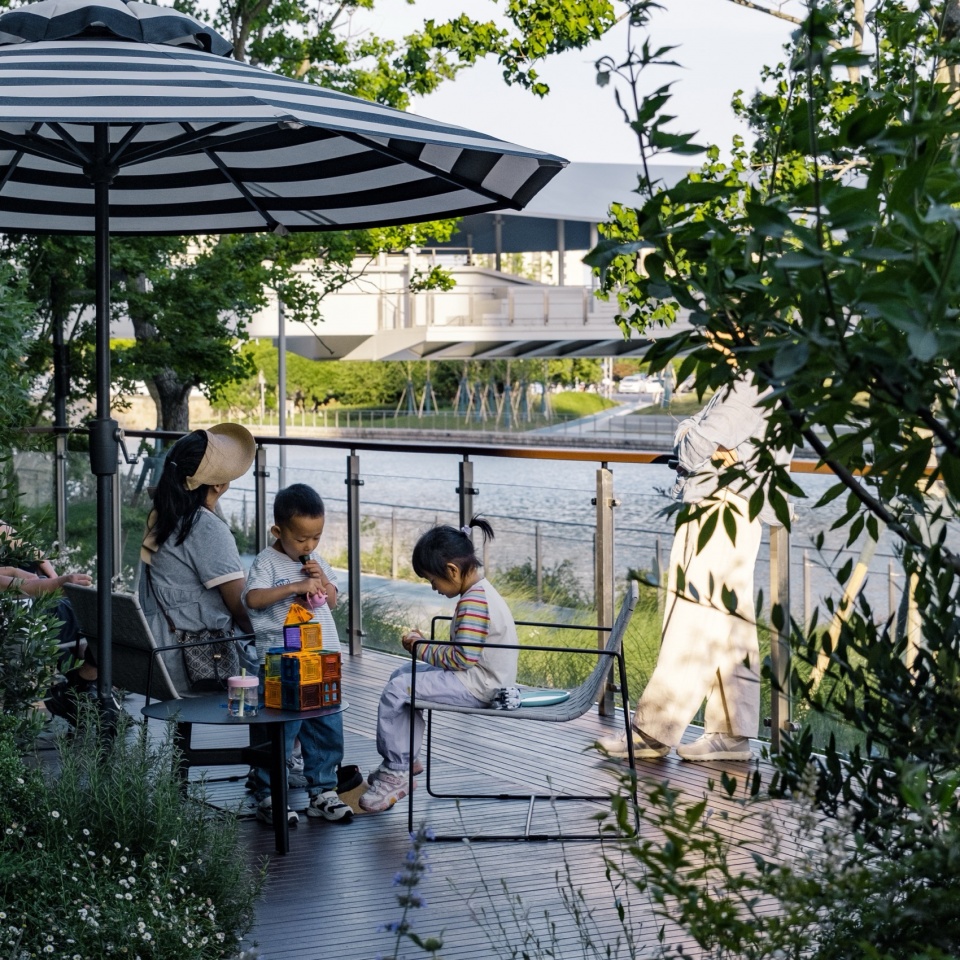 Galaxy Waterfront Public Space in Songjiang New City Shanghai by Original Design Studio