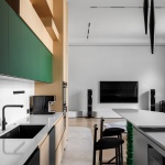 Manifest of Digital Aesthetics in a Residential Interior by Rustem Urazmetov (UR Bureau)