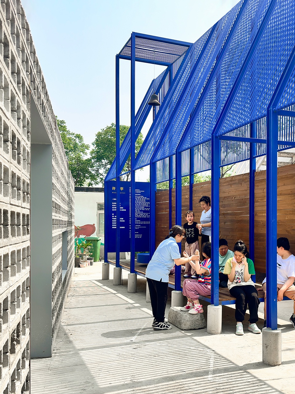 Wishing Pavilion by Brick&Cube Architects