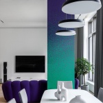 Manifest of Digital Aesthetics in a Residential Interior by Rustem Urazmetov (UR Bureau)