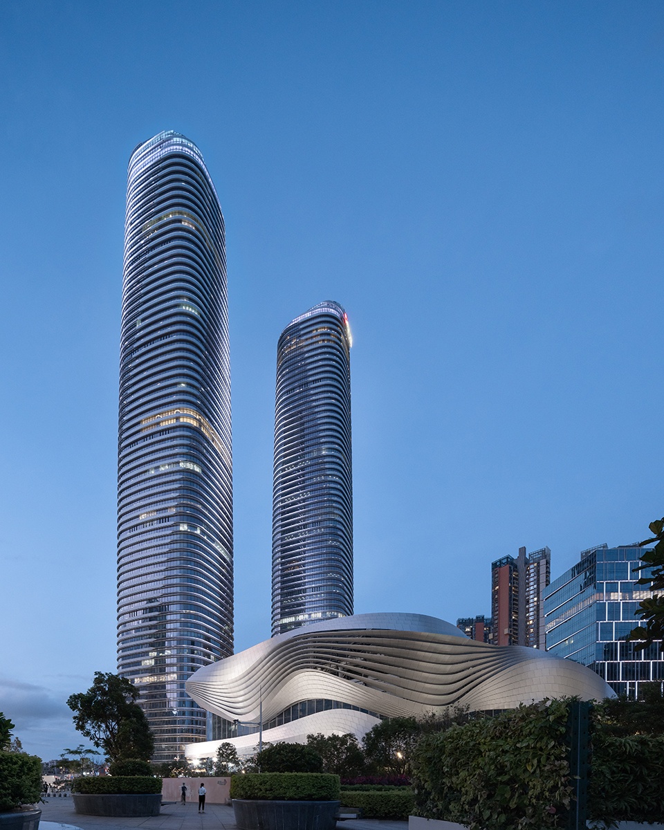 The Shenzhen Galaxy World Twin Tower