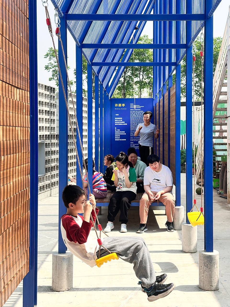 Wishing Pavilion by Brick&Cube Architects