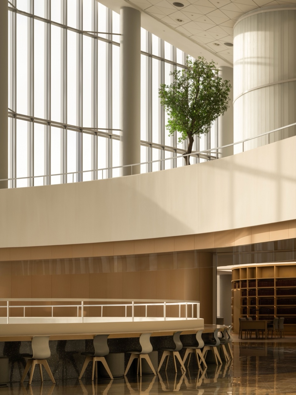 changan academy · xian public library by hong designworks