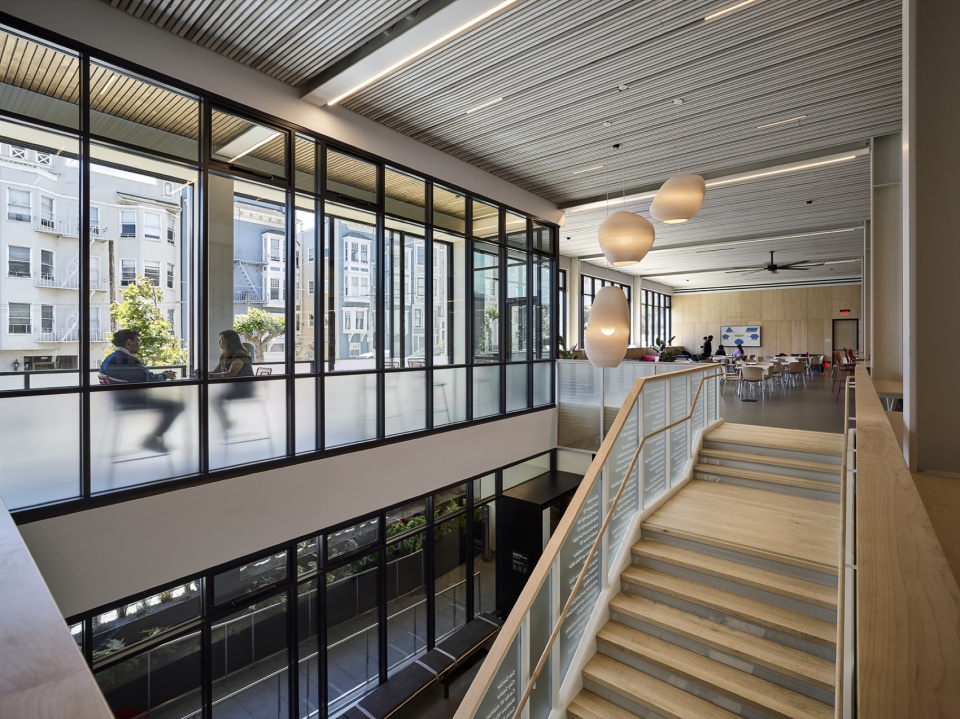 university high school california street campus by leddy maytum stacy architects