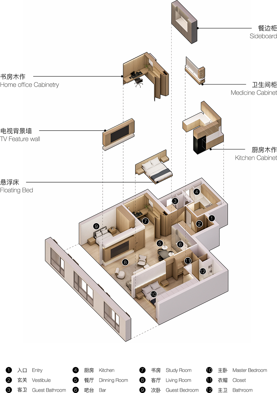 Home in Guomao CBD