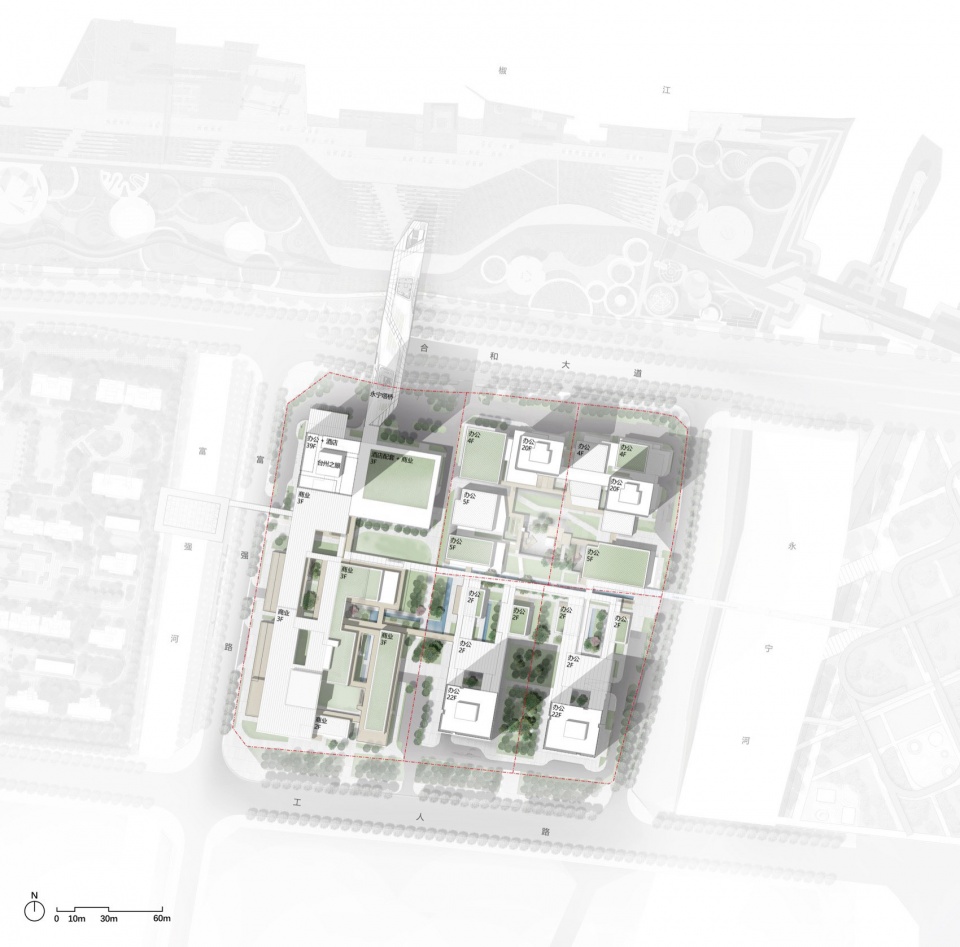 Taizhou Eye Skyscraper Complex by Original Design Studio TJAD 拷贝