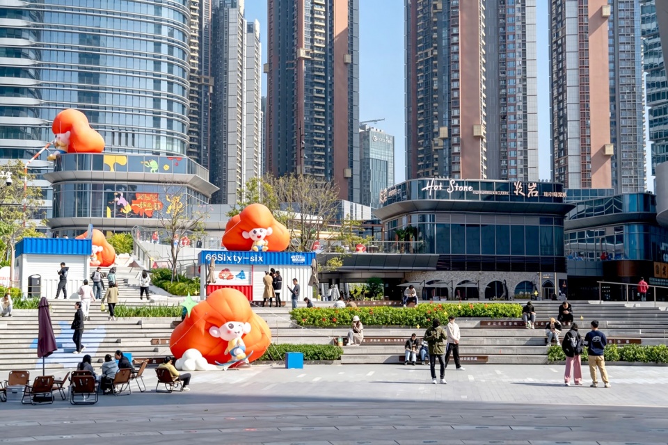The Shenzhen Galaxy World Twin Tower