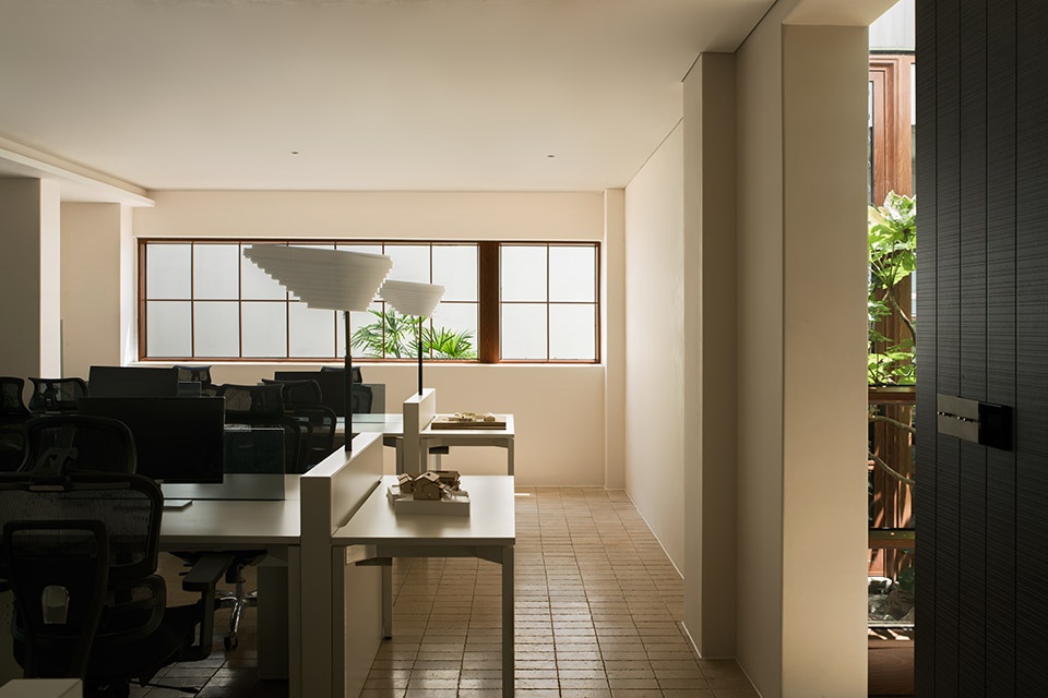 the coworking space by wumichi architects