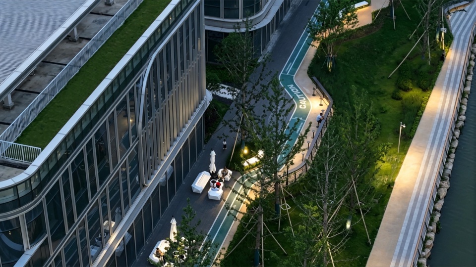 Riverside Landscape Design of Green Belts on Both Sides of Dadongjiang
