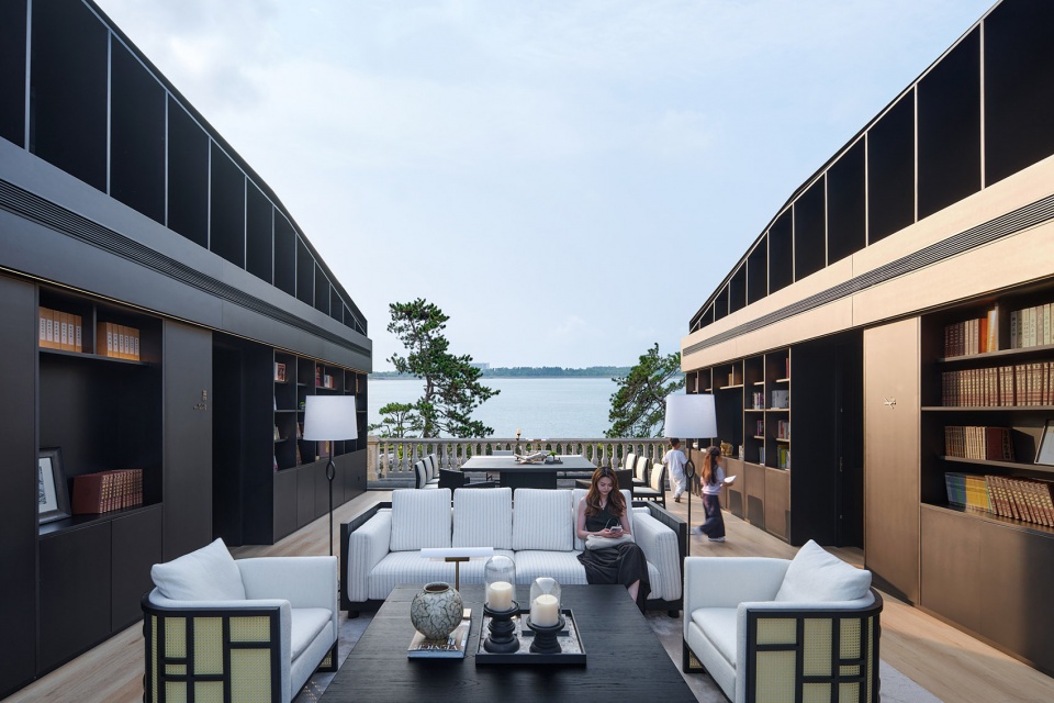 qingdao tides rise hotel by leeko architects