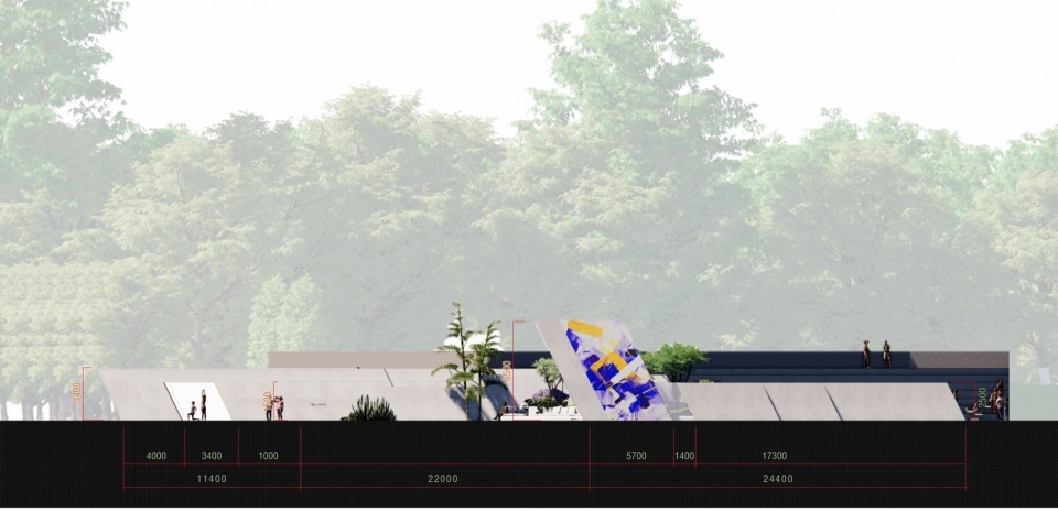 renovation of shell theatre central island performance venue by duts