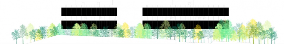 Beici Center A Headquarters Suspended Above the Park