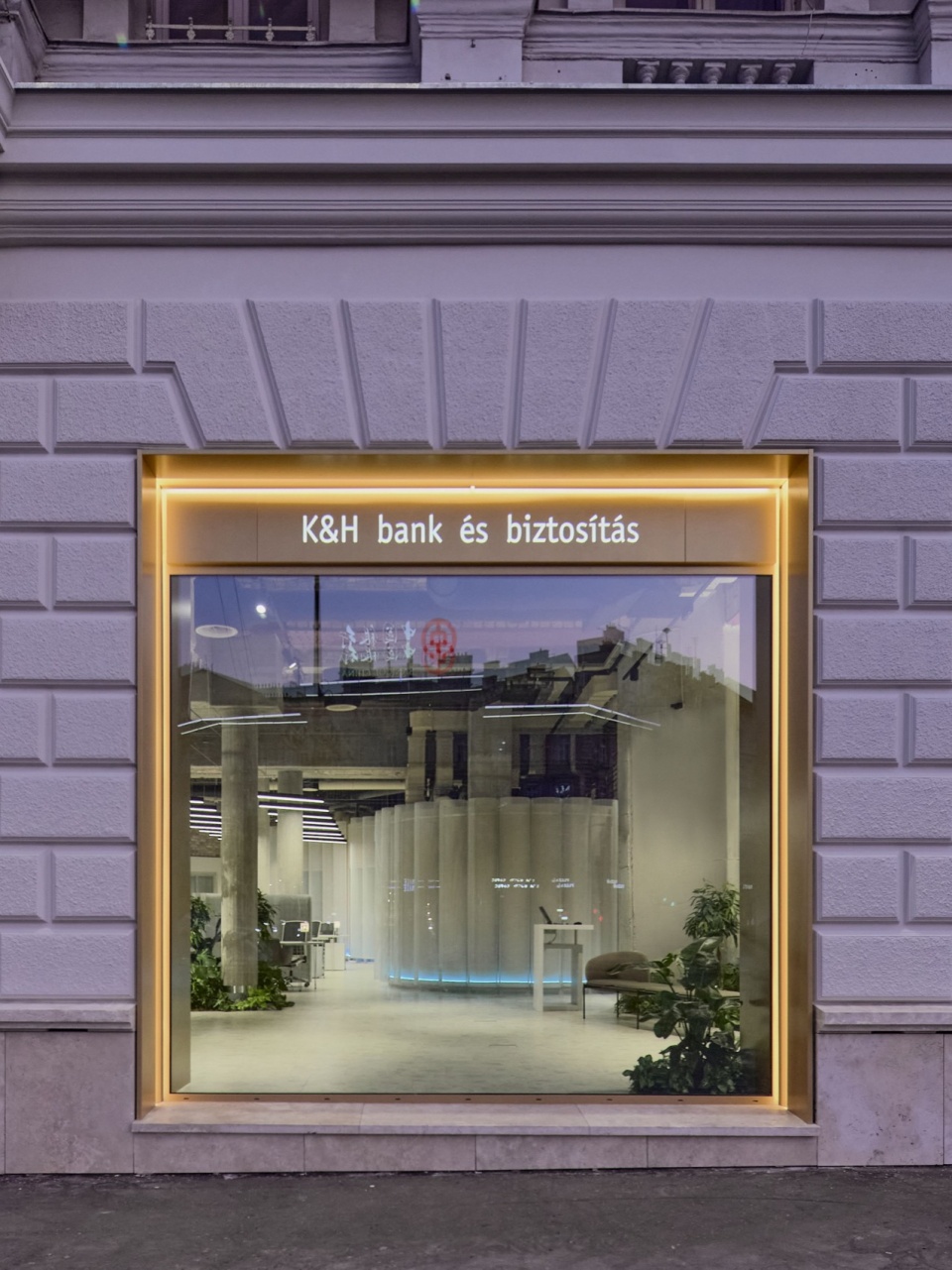 kh bank branch interior design by lab5 architects dobos andras