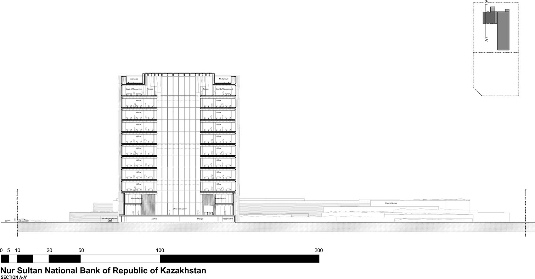National Bank of the Republic of Kazakhstan headquarters