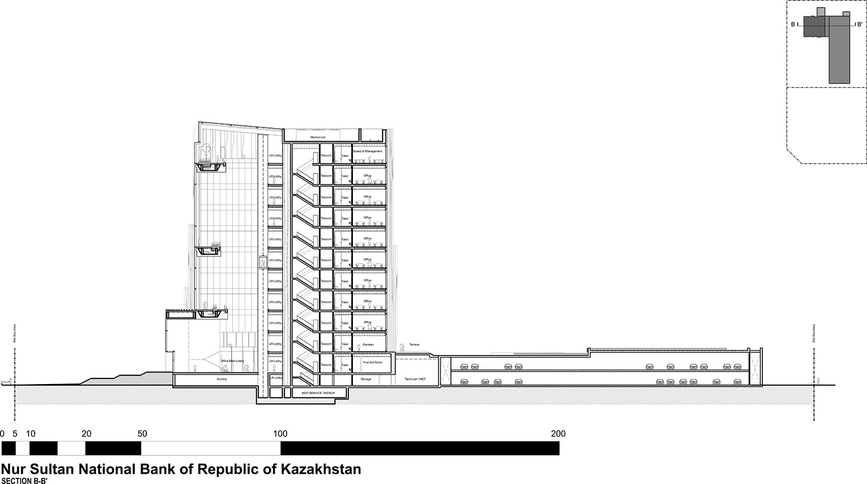 National Bank of the Republic of Kazakhstan headquarters