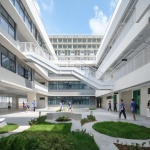 The Nanshan Affiliated School of Beijing Normal University (High School Campus) by The Institute of Architecture Design & Research, Shenzhen University Z&Z STUDIO
