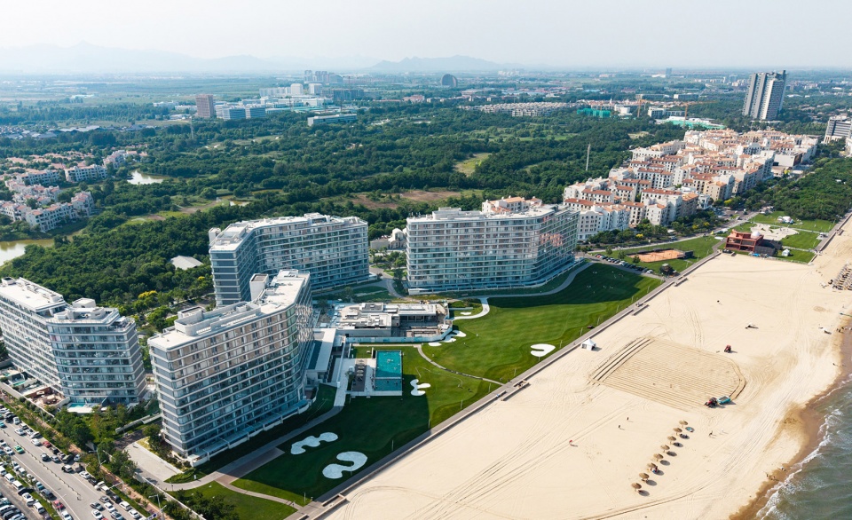 aranya sea mirror garden by zscape