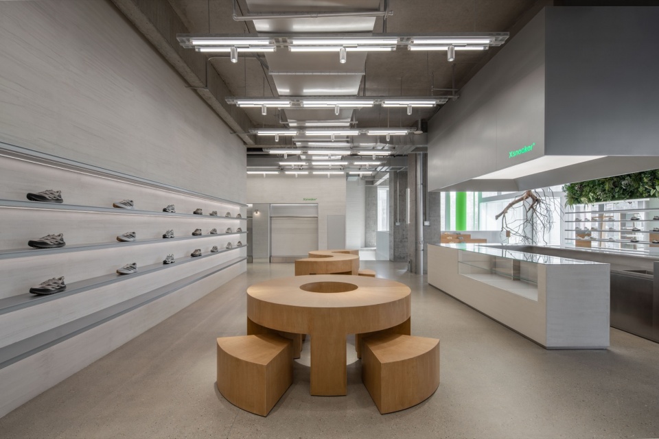 xsneaker concept store by xianxiang design