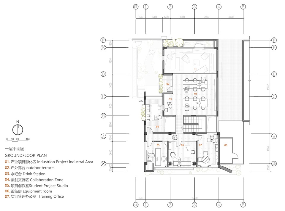 the coworking space by wumichi architects