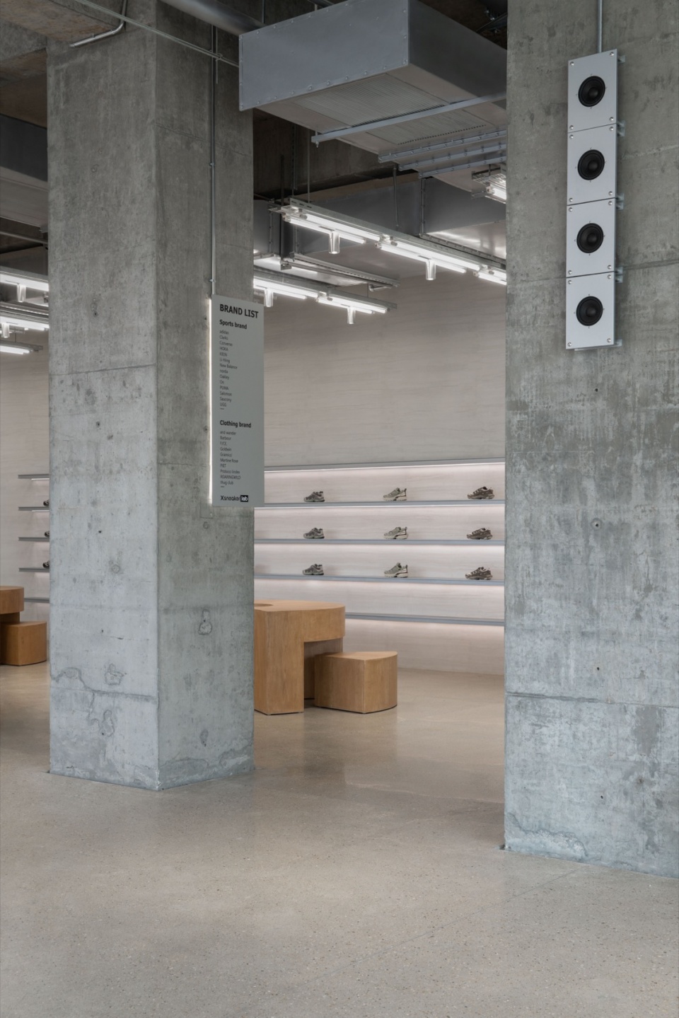 xsneaker concept store by xianxiang design