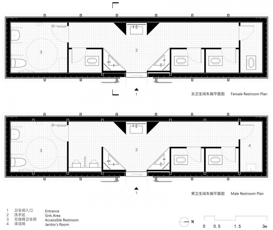 the 798·751 train street renovation by studio nor