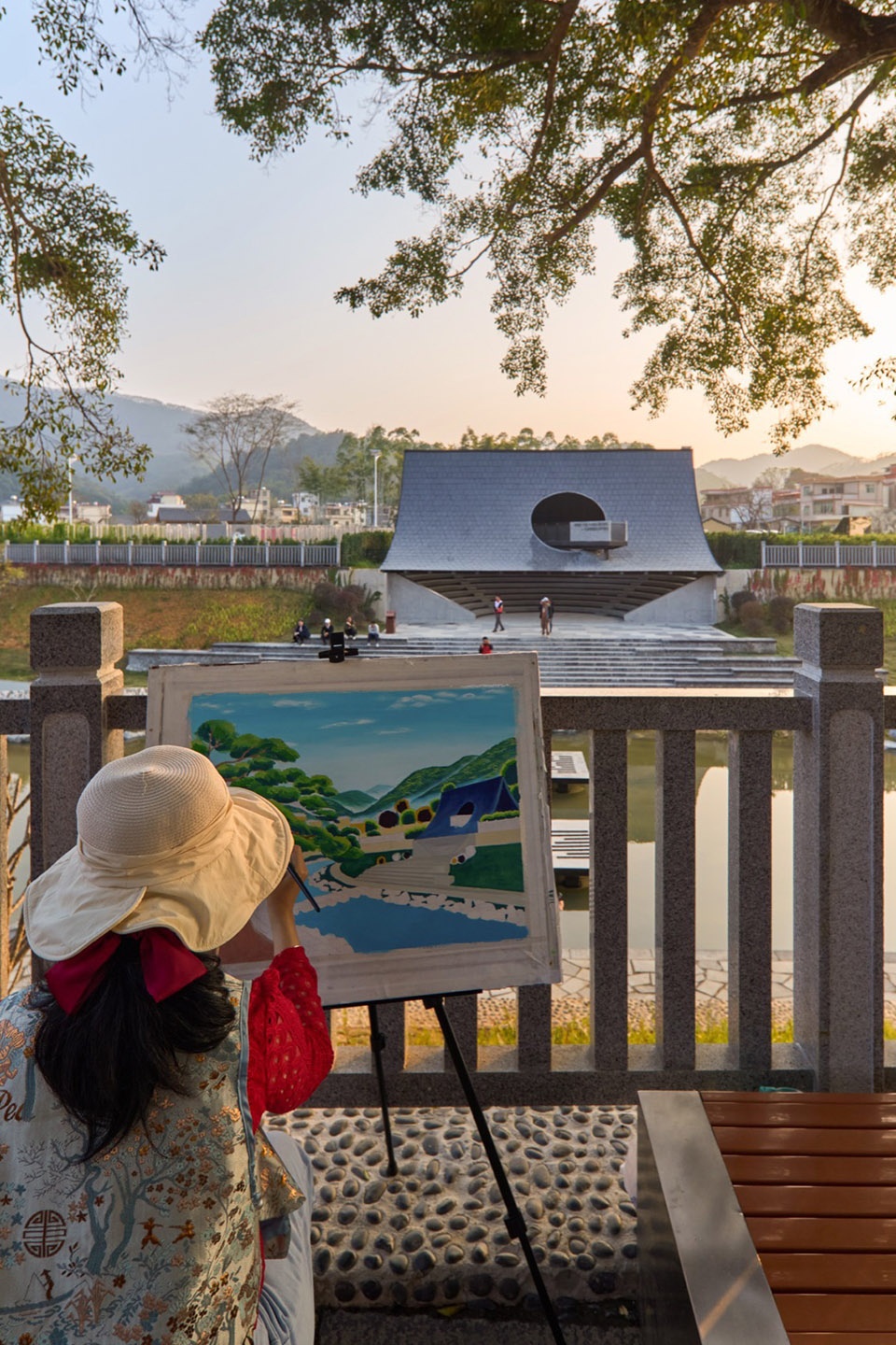 Architectural Art Initiative for the Nankun Mountain Luofu Mountain Leading Zone Ancient Banyan Literature Village by Shanghai Fengyuzhu...