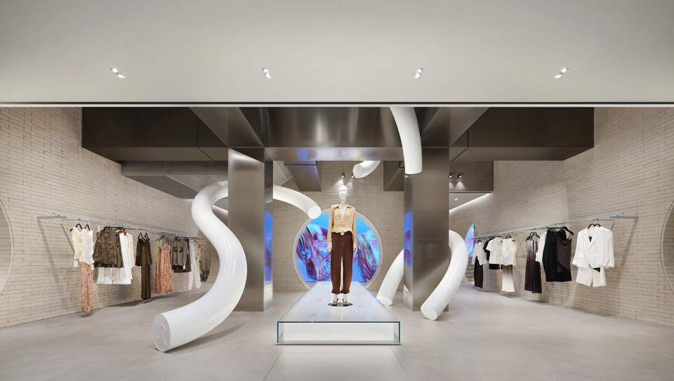 urban revivo flagship store in beijing by mvrdv