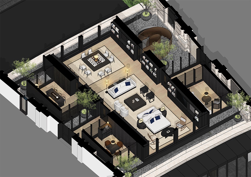 qingdao tides rise hotel by leeko architects