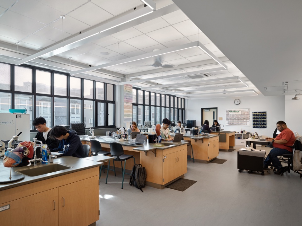 university high school california street campus by leddy maytum stacy architects