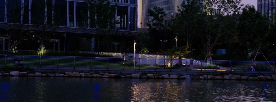 Riverside Landscape Design of Green Belts on Both Sides of Dadongjiang