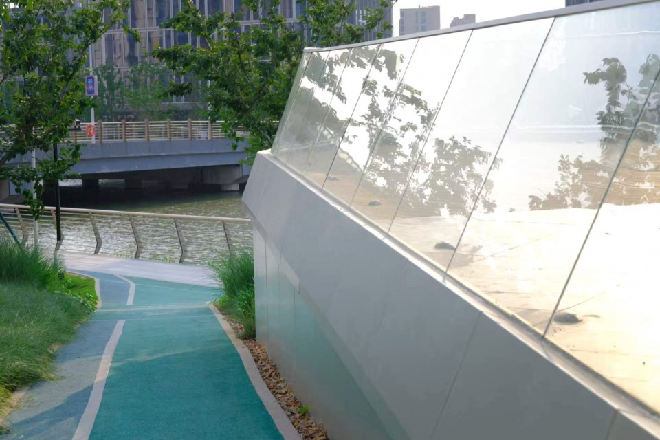 Riverside Landscape Design of Green Belts on Both Sides of Dadongjiang