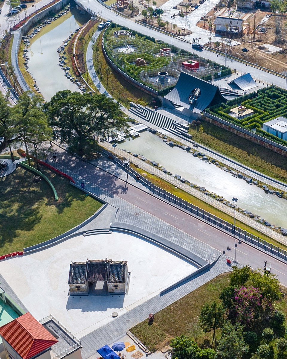 Architectural Art Initiative for the Nankun Mountain Luofu Mountain Leading Zone Ancient Banyan Literature Village by Shanghai Fengyuzhu...