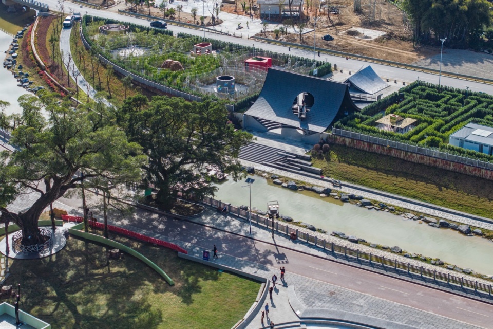 Architectural Art Initiative for the Nankun Mountain Luofu Mountain Leading Zone Ancient Banyan Literature Village by Shanghai Fengyuzhu...
