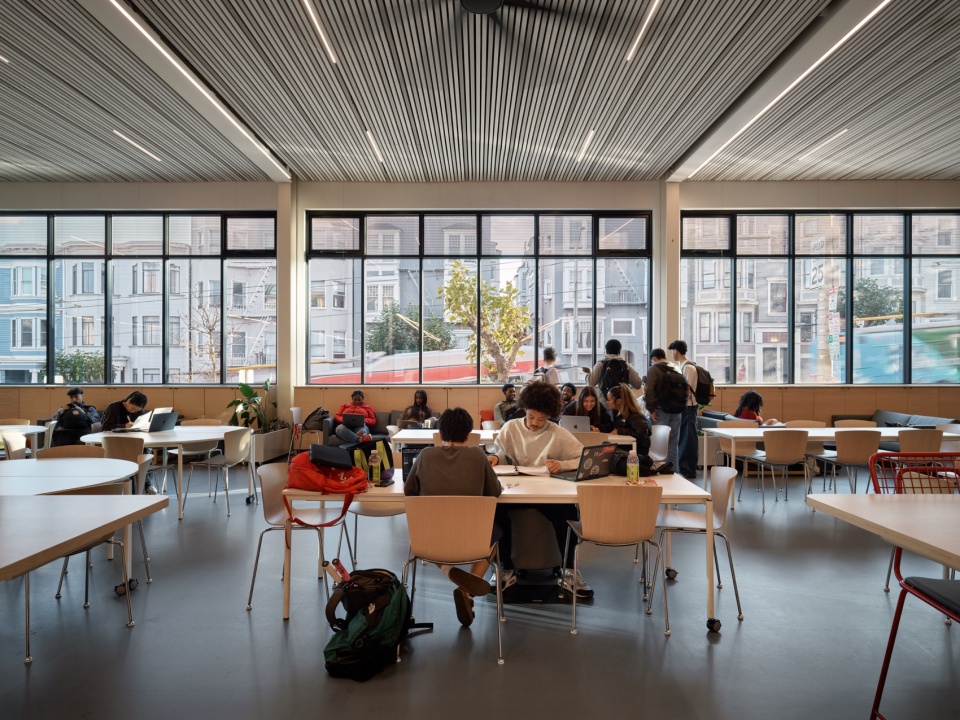 university high school california street campus by leddy maytum stacy architects