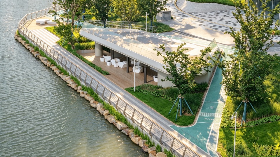 Riverside Landscape Design of Green Belts on Both Sides of Dadongjian qkb