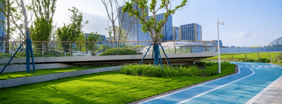 Riverside Landscape Design of Green Belts on Both Sides of Dadongjiang