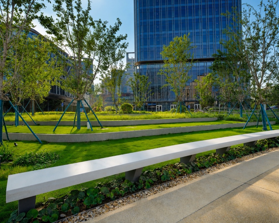 Riverside Landscape Design of Green Belts on Both Sides of Dadongjiang