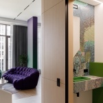 Manifest of Digital Aesthetics in a Residential Interior by Rustem Urazmetov (UR Bureau)
