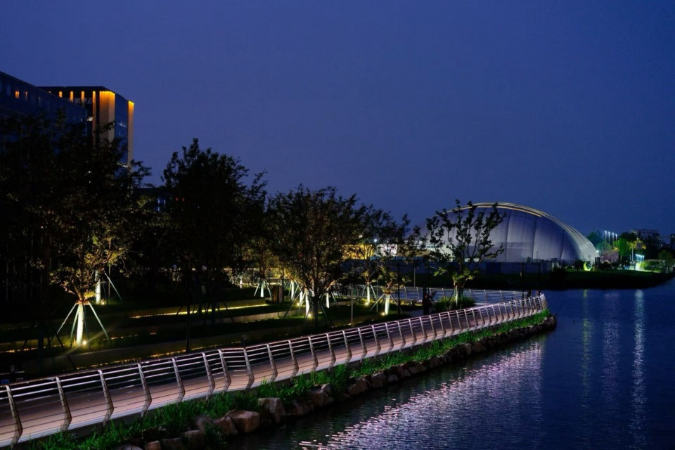 Riverside Landscape Design of Green Belts on Both Sides of Dadongjiang