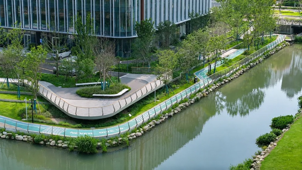 Riverside Landscape Design of Green Belts on Both Sides of Dadongjiang 拷贝
