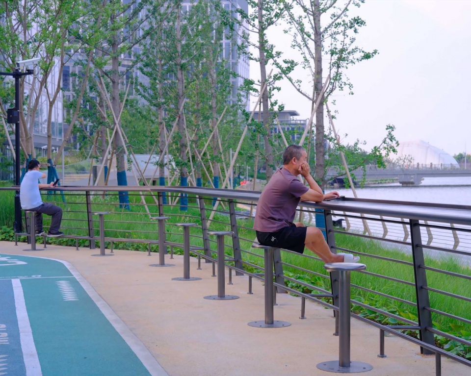 Riverside Landscape Design of Green Belts on Both Sides of Dadongjiang