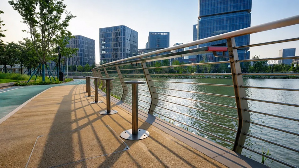 Riverside Landscape Design of Green Belts on Both Sides of Dadongjiang 拷贝