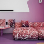 Manifest of Digital Aesthetics in a Residential Interior by Rustem Urazmetov (UR Bureau)