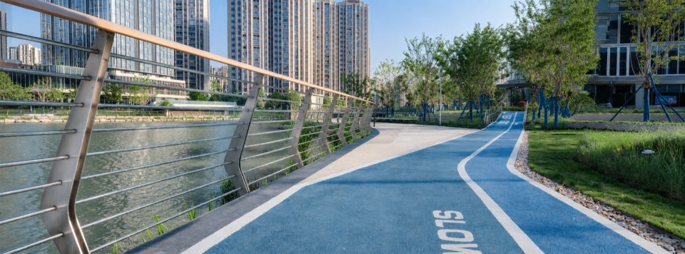 Riverside Landscape Design of Green Belts on Both Sides of Dadongjiang